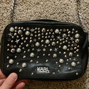 Karl Lagerfeld Rocky Studs purse. Barely used!
